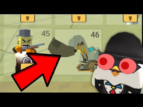 Видео: Самые Удивительные Постройки в Chicken Gun!