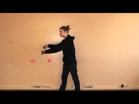 Видео: Видео-урок пои №3: Базсо (колесо)