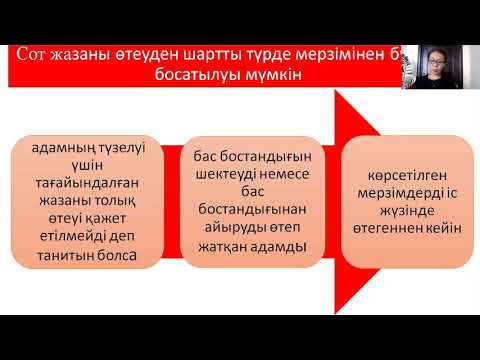 Видео: ҚР Қылмыстық құқығы (жалпы бөлім). 19 лекция.