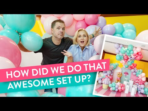 Видео: Потрясающая гирлянда из воздушных шаров | День рождения в стиле Щенячьего патруля