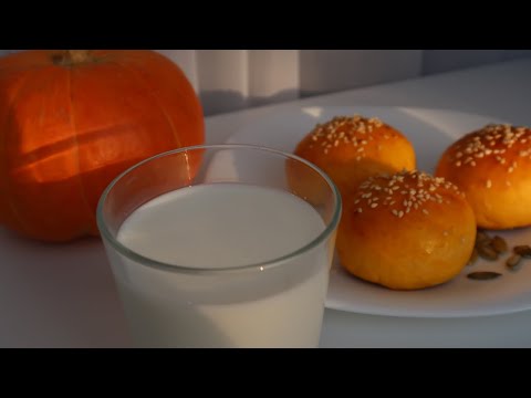 Видео: Булочки из Тыквы // Легкий Рецепт Воздушных Булочек // Ольга Першина
