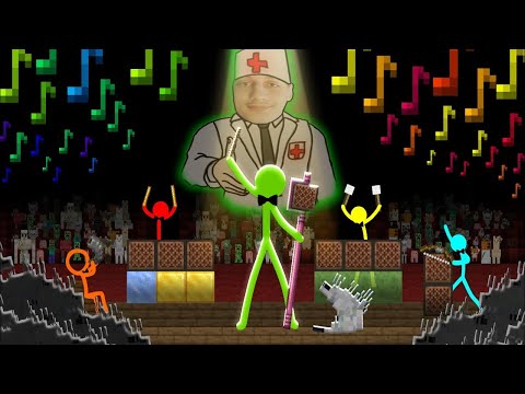 Видео: Концерт - Анимация против Minecraft: Короткие Видео (Эпизод 35) - Реакция на Alan Becker (алан бекер