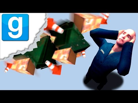 Видео: АТАКА МУСОРОМ (Garry's Mod: Trash Compactor)