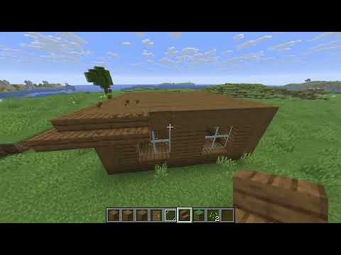Видео: Строю дом из еловых досок в Майнкрафт