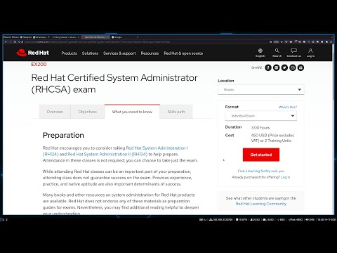 Видео: 64. Про сертификацию RHCSA