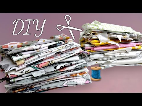 Видео: 🪡 ПОТРЯСАЮЩАЯ ИДЕЯ! Использовала ОСТАТКИ ТКАНИ для пошива замечательного детского коврика