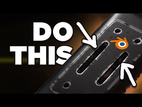 Видео: ПРАВИЛЬНЫЙ способ нанесения износа на края (в Cycles!)