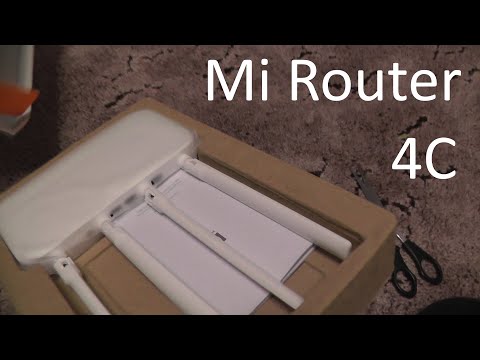 Видео: Распаковка, подключение роутера от Xiaomi : Mi Router 4C