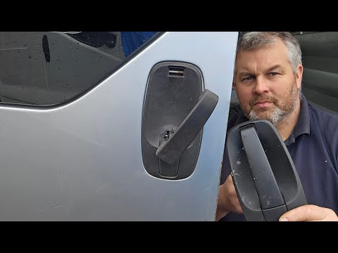 Видео: Ремонт ручки раздвижной двери Vauxhall vivaro/opel!