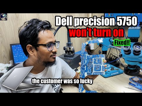 Видео: Ноутбук Dell не включается | Ноутбук Dell Precision 5750 не включается, как исправить? 🔥💯 #dell #...