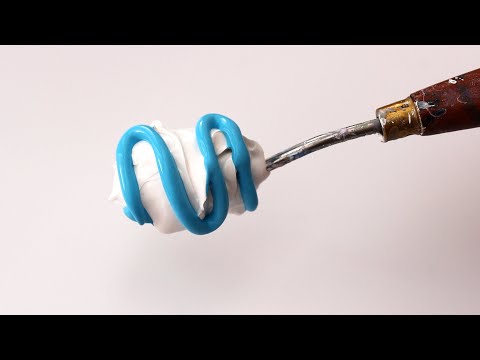 Видео: Рисование без кисти?! Веселый и креативный метод рисования #578