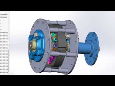 Видео: Генератор 32 зуба 34 полюса 8 фаз. Магниты на ребро.