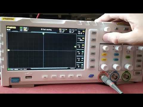 Видео: Ленивая проверка триггера осциллографа fnirsi 1014d