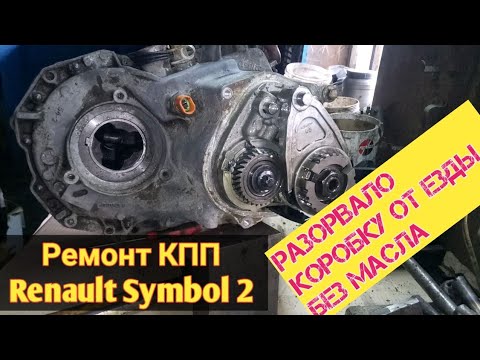 Видео: Ремонт КПП Renault Symbol, Logan, Clio, Megan.