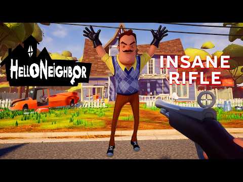 Видео: ПРИВЕТ СОСЕД БЕЗУМНАЯ ВИНТОВКА ПРОХОЖДЕНИЕ АКТ 1 И АКТ 2 В ИГРЕ HELLO NEIGHBOR МОД INSANE RIFLE