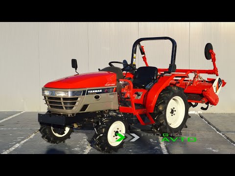 Видео: Yanmar AF22 японский мини трактор от компании PROGRESS-AVTO в наличии в Улан-Удэ Иволгинская 14А