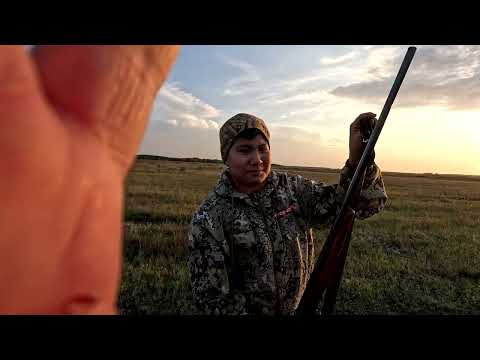 Видео: Юный охотник с серьезным стволом. Начало пути!!!
