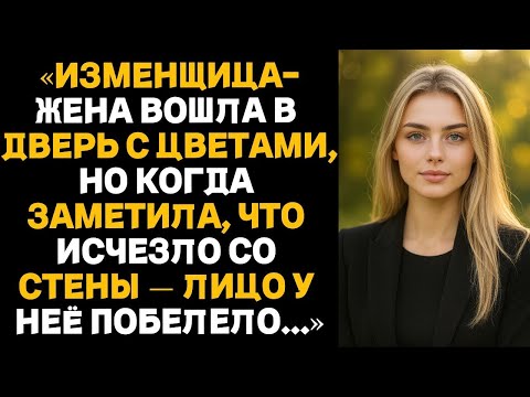 Видео: Жена-изменщица вернулась домой с цветами… Но увидев пустую стену, побледнела