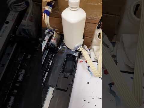 Видео: Как законсервировать принтер. Лайфхак по промывке головы, не снимая ее. Приспособление за копейки.