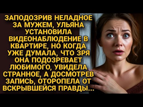 Видео: Заподозрив за мужем неладное, поставила видеокамеру. А когда правда всплыла...