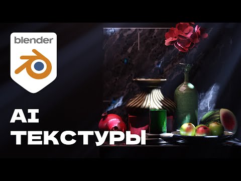 Видео: ИСКУСТВЕННЫЙ ИНТЕЛЕКТ для создания текстур в BLENDER 3D