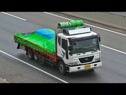 Видео: На каких грузовиках ездят в Южной Корее.