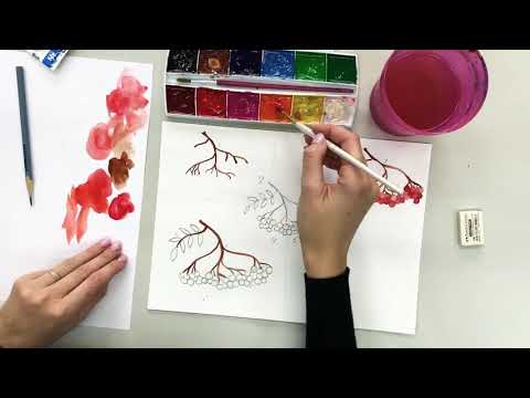 Видео: «Рябиновая кисть»