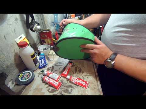 Видео: Ремонт лодки и насоса ПВХ. Латка 24