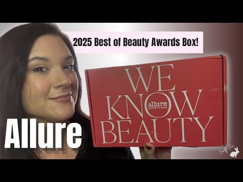 Видео: КОРОБКА ПРЕМИИ ALLURE BEST OF BEAUTY AWARDS 2025: распаковка и обзор!