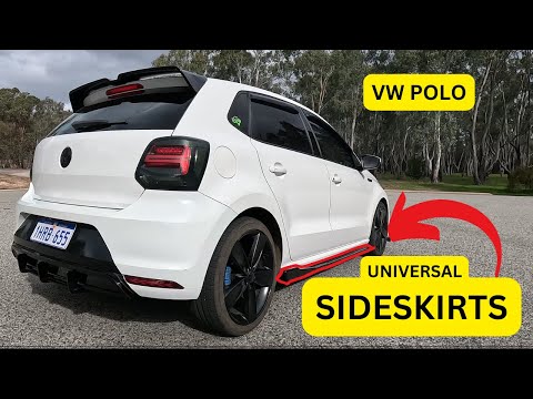 Видео: Установка универсальной боковой юбки | VW POLO | MK5 | 6R