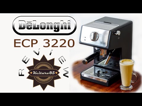 Видео: ОБЗОР / REVIEW кофеварки DeLonghi ECP 3220 из США (переделка под 220 в)