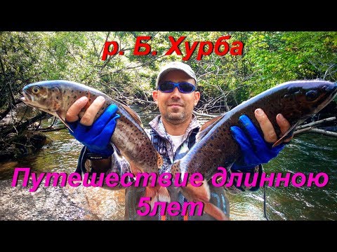 Видео: р. Большая Хурба. Хроники 5 лет рыбалки
