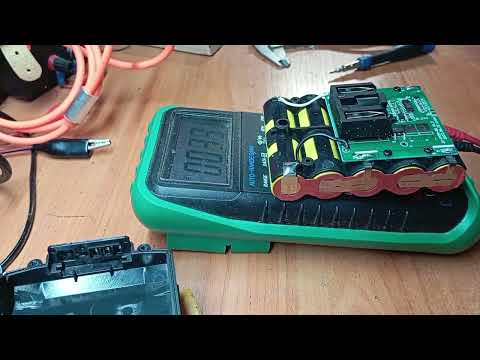 Видео: Диагностика аккумулятора бюджетного инструмента. 