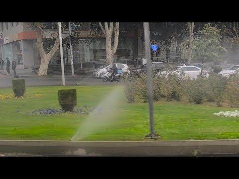 Видео: Тбилиси по пути на работу в прямом эфире!