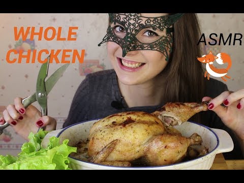 Видео: ASMR Курица с апельсинами/ASMR Mukbang Chicken with oranges COOKING & EATING
