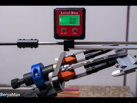 Видео: Калибровка зажимов. Заточная система "Вектор".