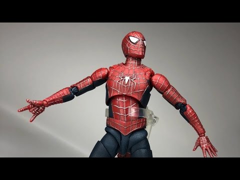 Видео: Обзор - Распаковка фигурки Spider man Tobey CT Toys Сэм Рэйми