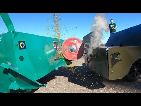 Видео: БЕШЕНАЯ пила в деле!... Дерби на машинах. RC Demolition Derby