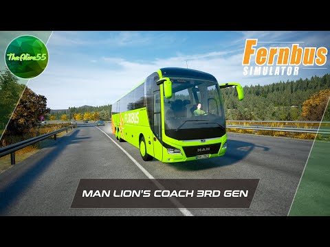 Видео: [FERNBUS SIMULATOR] ОБЗОР MAN LION'S COACH 3RD GEN