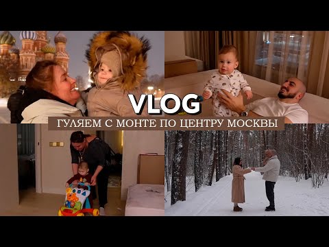 Видео: VLOGmas // Решила когда закончу ГВ // Гуляем с Монте по центру Москвы // Зимняя съемка в лесу