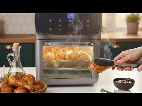 Видео: КУРИЦА в АЭРОГРИЛЕ. Как правильно приготовить куриные ножки и филе индейки в аэрогриле дома?