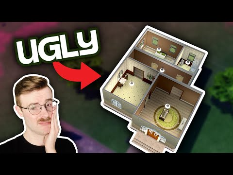 Видео: Я пытался отремонтировать один из САМЫХ УЖАСНЫХ стартовых домов в The Sims 4.
