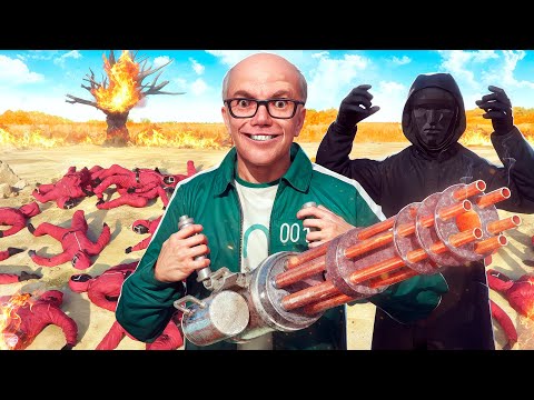 Видео: ПРОШЕЛ ИГРУ В КАЛЬМАРА САМЫМИ БЕЗУМНЫМИ СПОСОБАМИ в VR в Garry's Mod