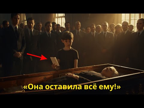 Видео: «Бедный мальчик зачитывает завещание миллионерши — и все остаются в шоке»