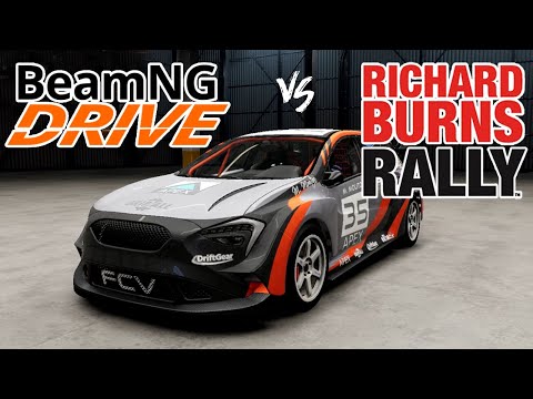 Видео: Ралли Ричарда Бернса против BeamNG.Drive