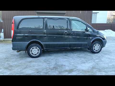 Видео: MERCEDES VITO 4MATIC 4x4 Как ведет себя полный привод по льду.