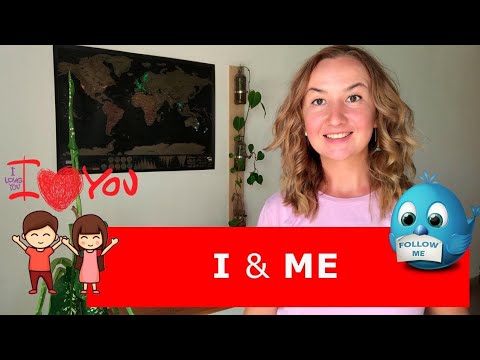 Видео: В чем разница между I и me. Английский для начинающих