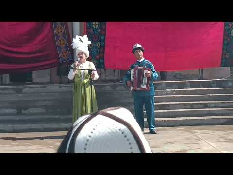 Видео: Алайкуда Нооруз майрамына арналган иш чара, Көк-арт айылы