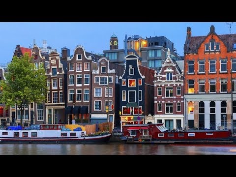 Видео: На яхте по каналам Голландии. Часть 2. Амстердам