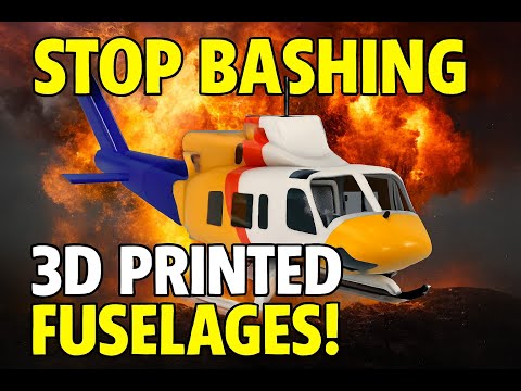 Видео: Корпуса радиоуправляемых вертолетов, распечатанные на 3D-принтере: правда, которую вам не хотят р...